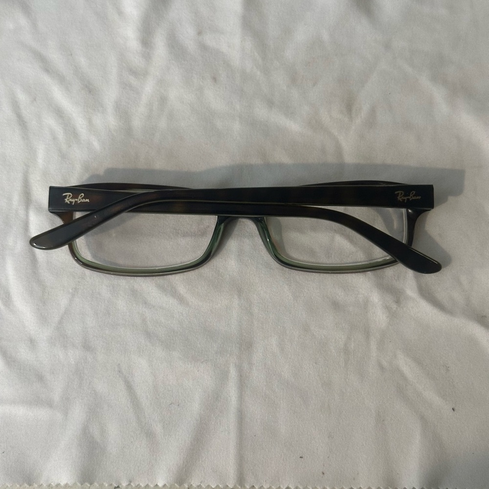 Ray-Ban Brown Rectangular Prescription Glasses - image 4